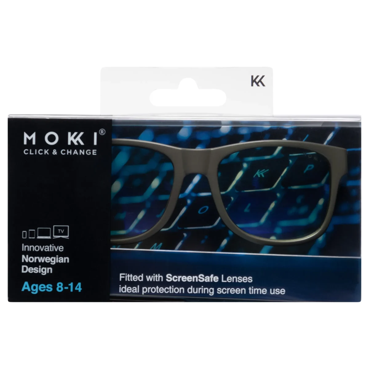 Mokki Screensafe szemüveg 8-14 éves gyermekek számára